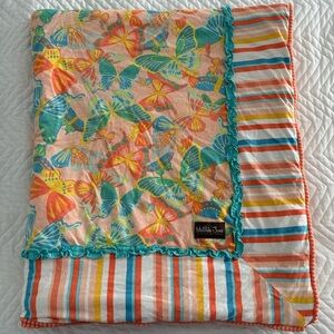 Matilda Jane You Give Me Butterflies Promo Blanket Reversible 60x50